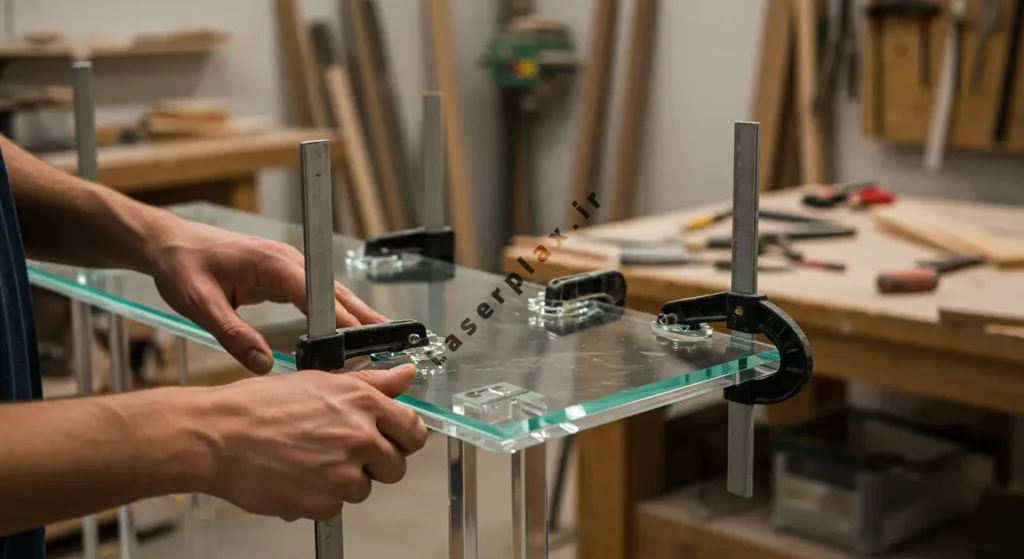 ساخت میز پلکسی