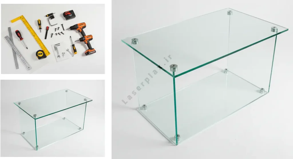 ساخت میز پلکسی