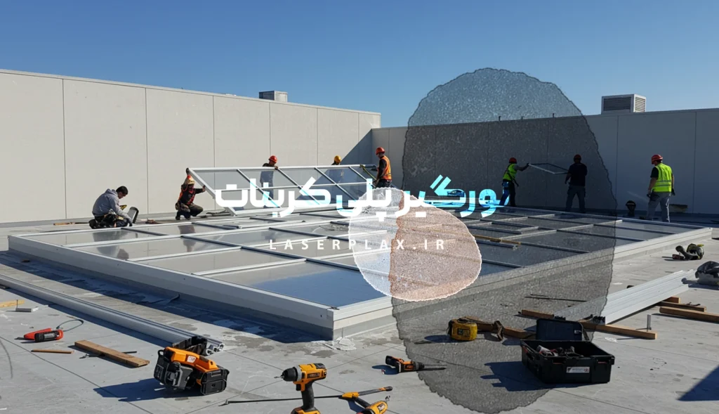 نورگیر پلی کربنات