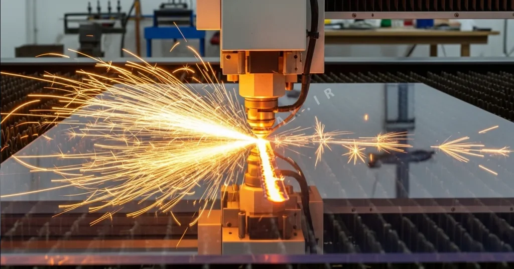 برش لیزری پلاستیک