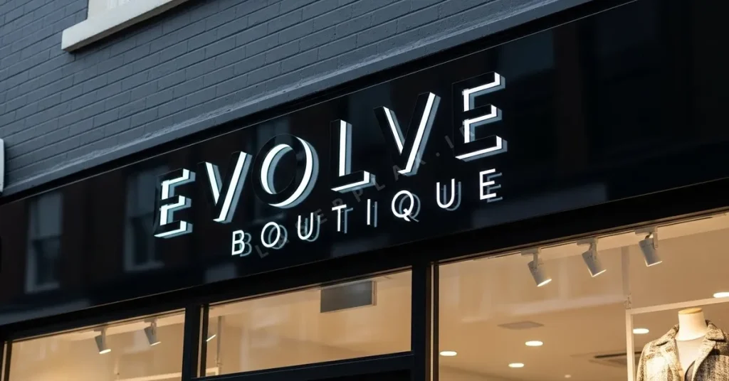 تابلو پلکسی مغازه